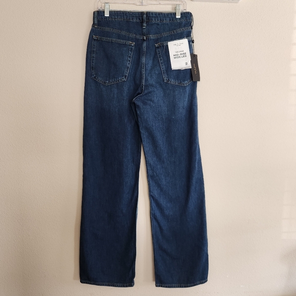 Rag & Bone Womens The Logan Mid Rise Wide Leg Jeans Size 27 NWT $198 Annalise - Picture 4 of 15